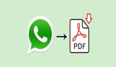 چگونه یک فایل pdf را در واتساپ ارسال نماییم.
