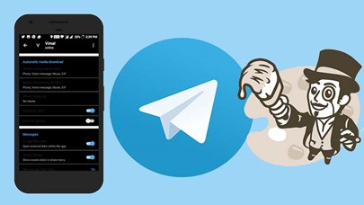 فعال سازی تم خودکار در تلگرام